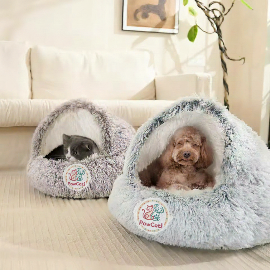 PawCatz™ CozyShell Nest Bed