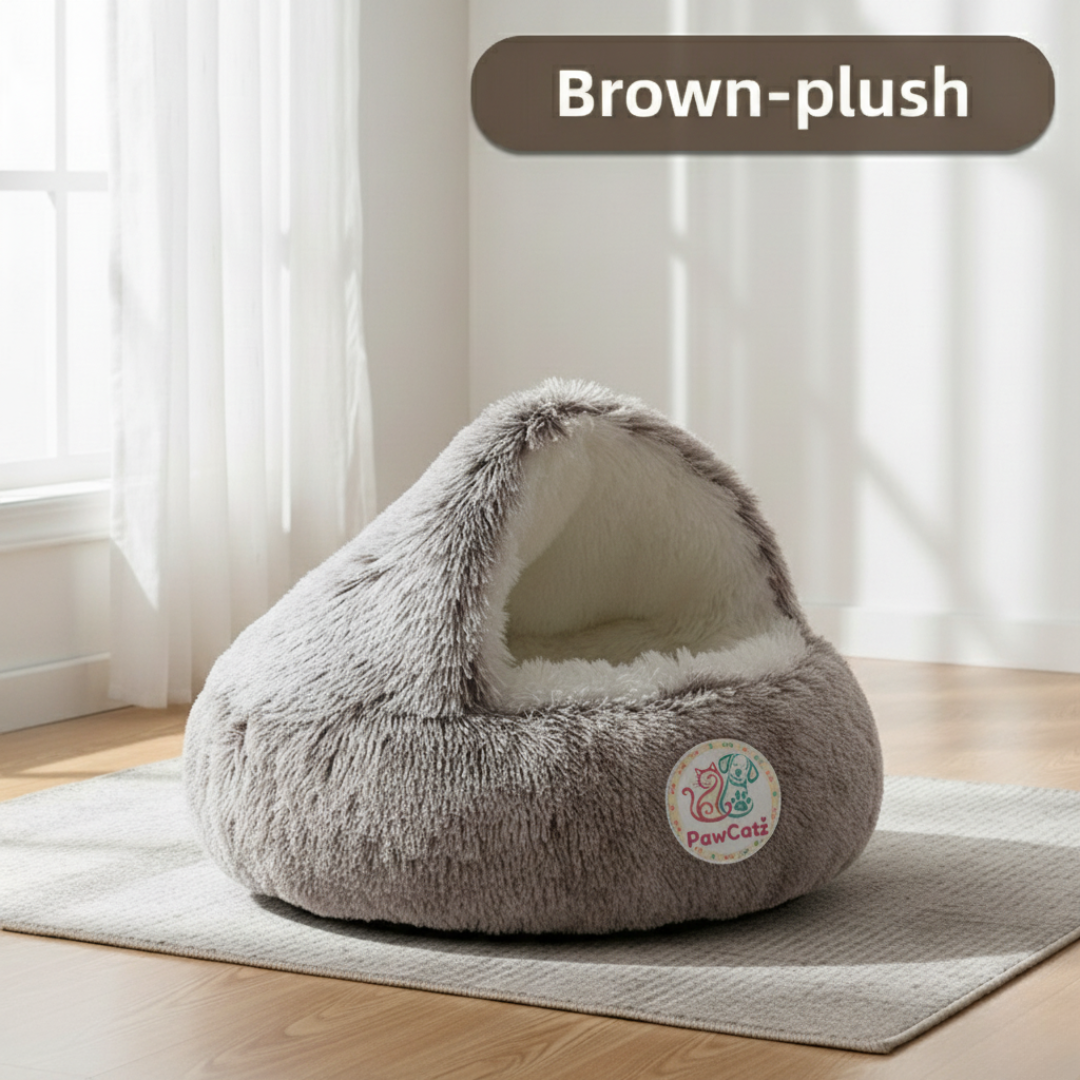 PawCatz™ CozyShell Nest Bed