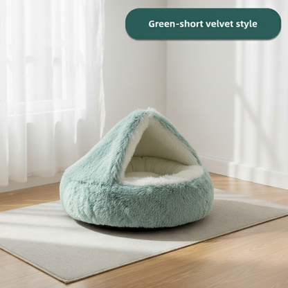 PawCatz™ CozyShell Nest Bed