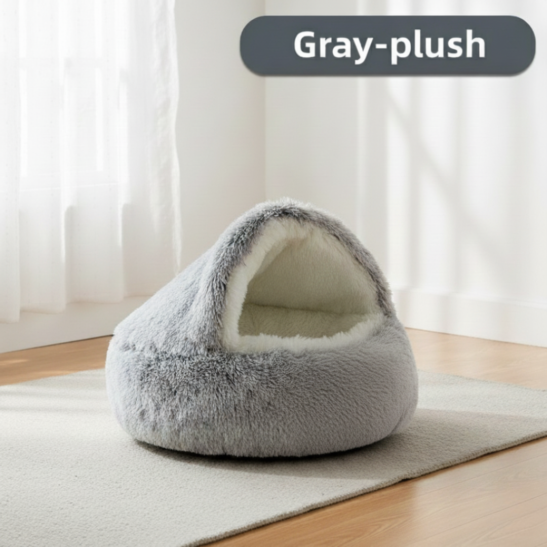 PawCatz™ CozyShell Nest Bed