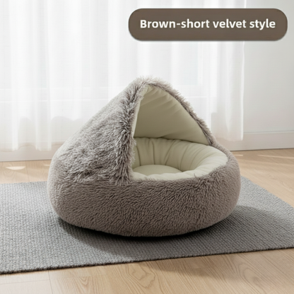 PawCatz™ CozyShell Nest Bed