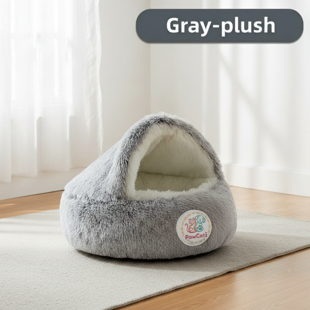 PawCatz™ CozyShell Nest Bed
