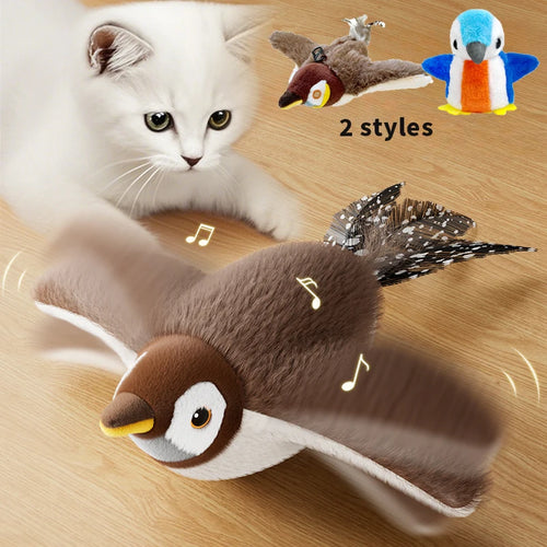 PawCatz™ Interactive Cat Toy Flapping Bird